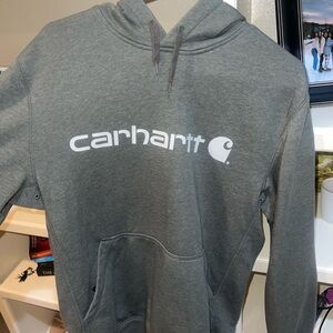 Unisex green carhartt hoodie